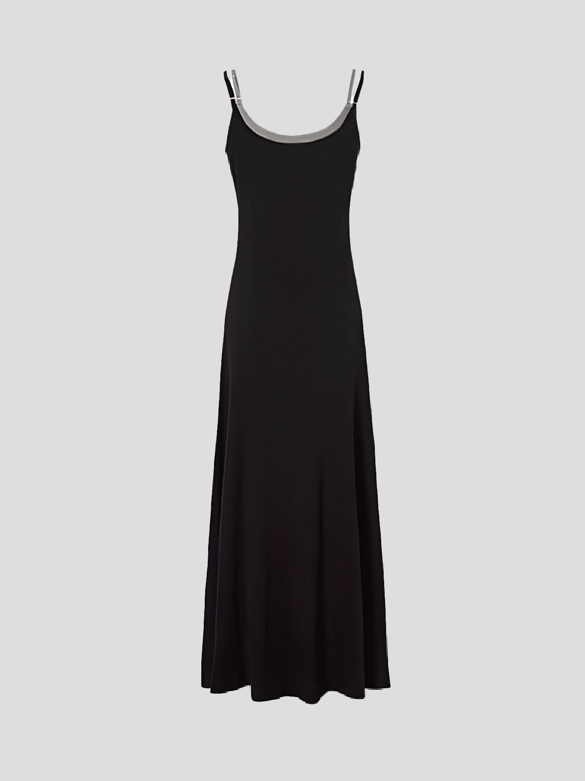 Date Stamp Tank Dress - Ink Black