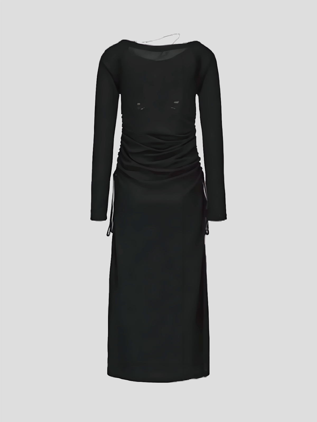Archive Sale Shuffle Dress - Ghost Black