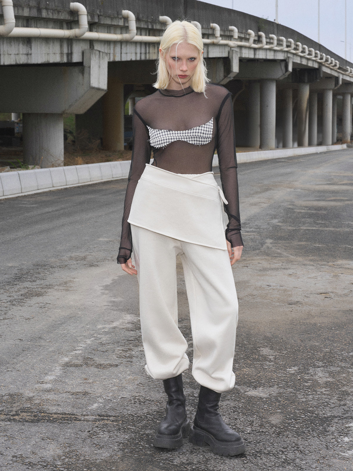 Bedazzled & Nap Sweatpants - Vanilla Glow