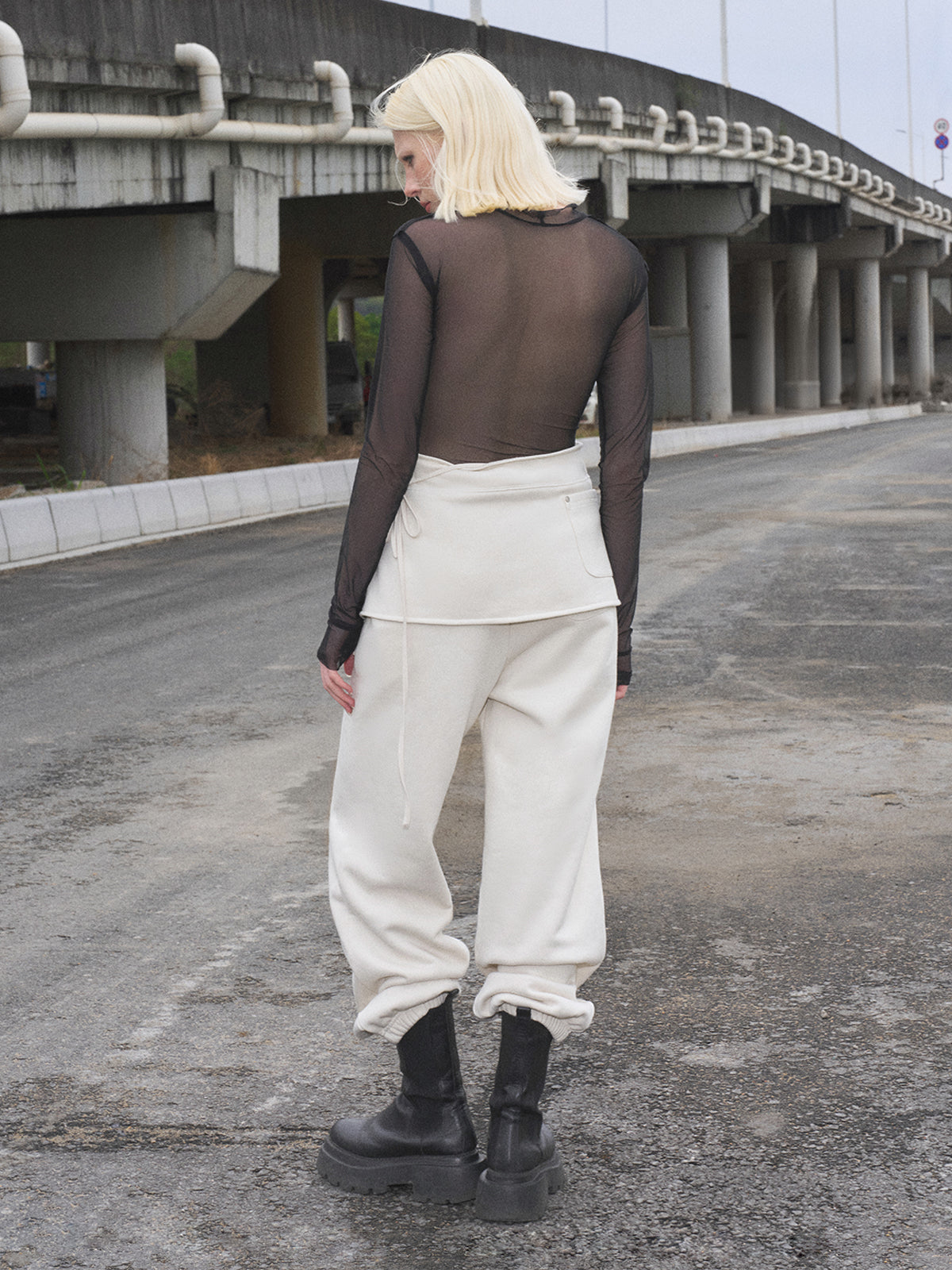 Bedazzled & Nap Sweatpants - Vanilla Glow