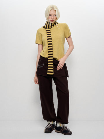 Bedazzled & Nap Sweatpants - Espresso Drip