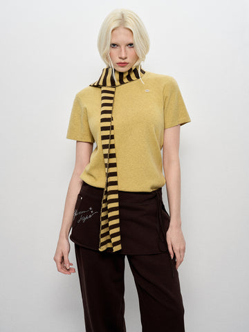 Caution Stripe Sweater - Ginger & Amber Alert
