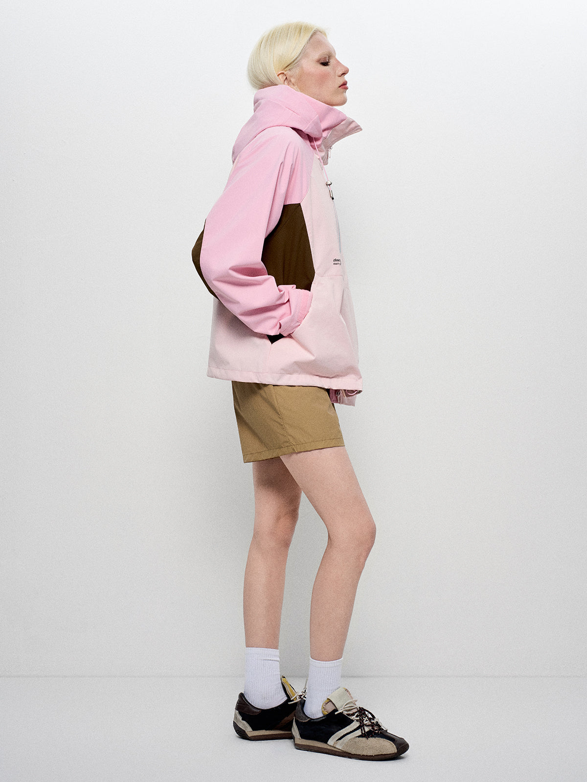 Strawberry Chocolate Zip Jacket - Pink/Brown