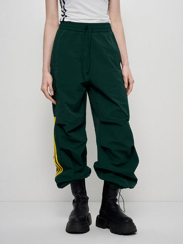 Varsity Cargo Pants - Forest Green