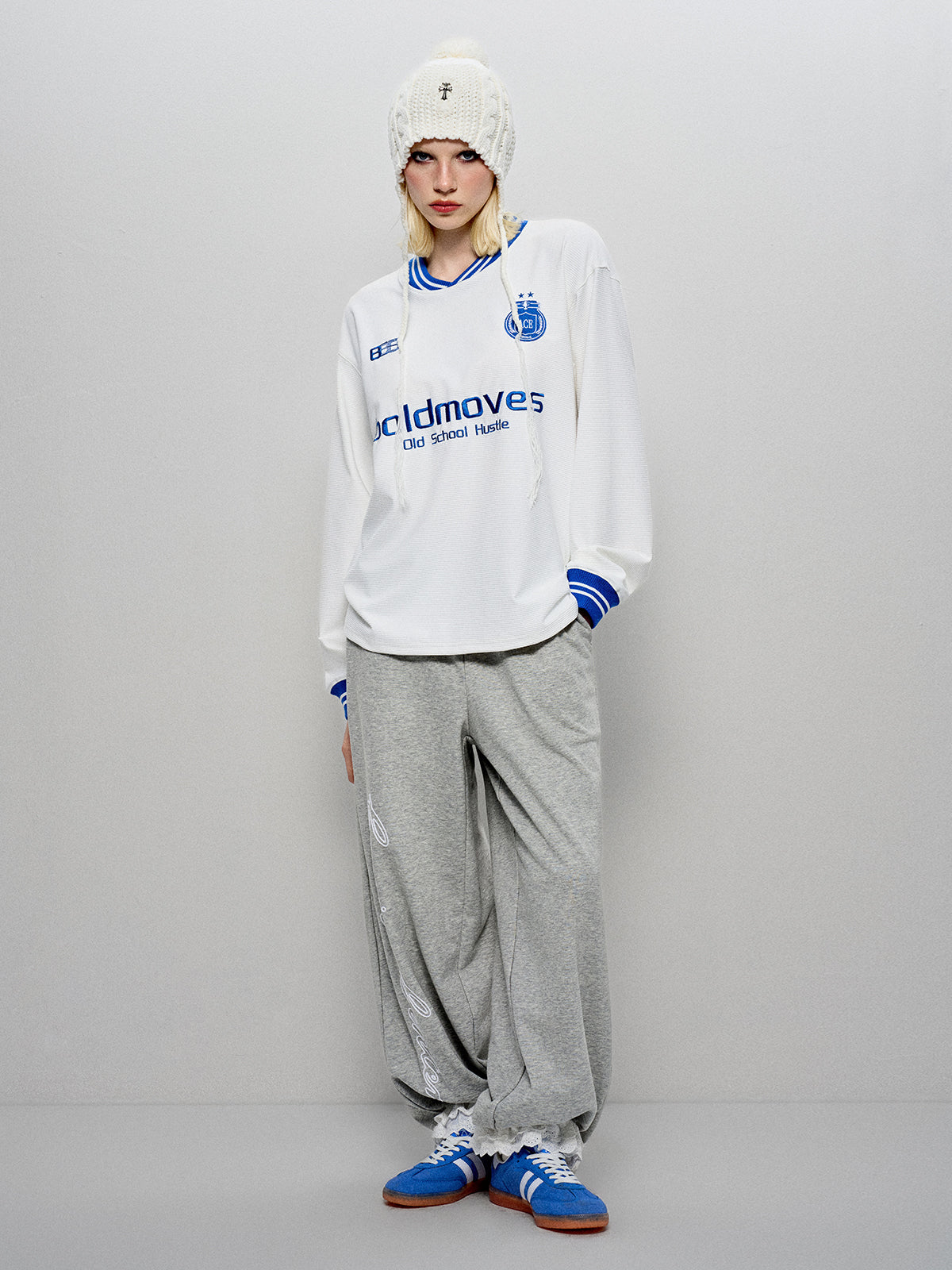 Speed-Dry Classy Cloud Sweatshirt - Pure White