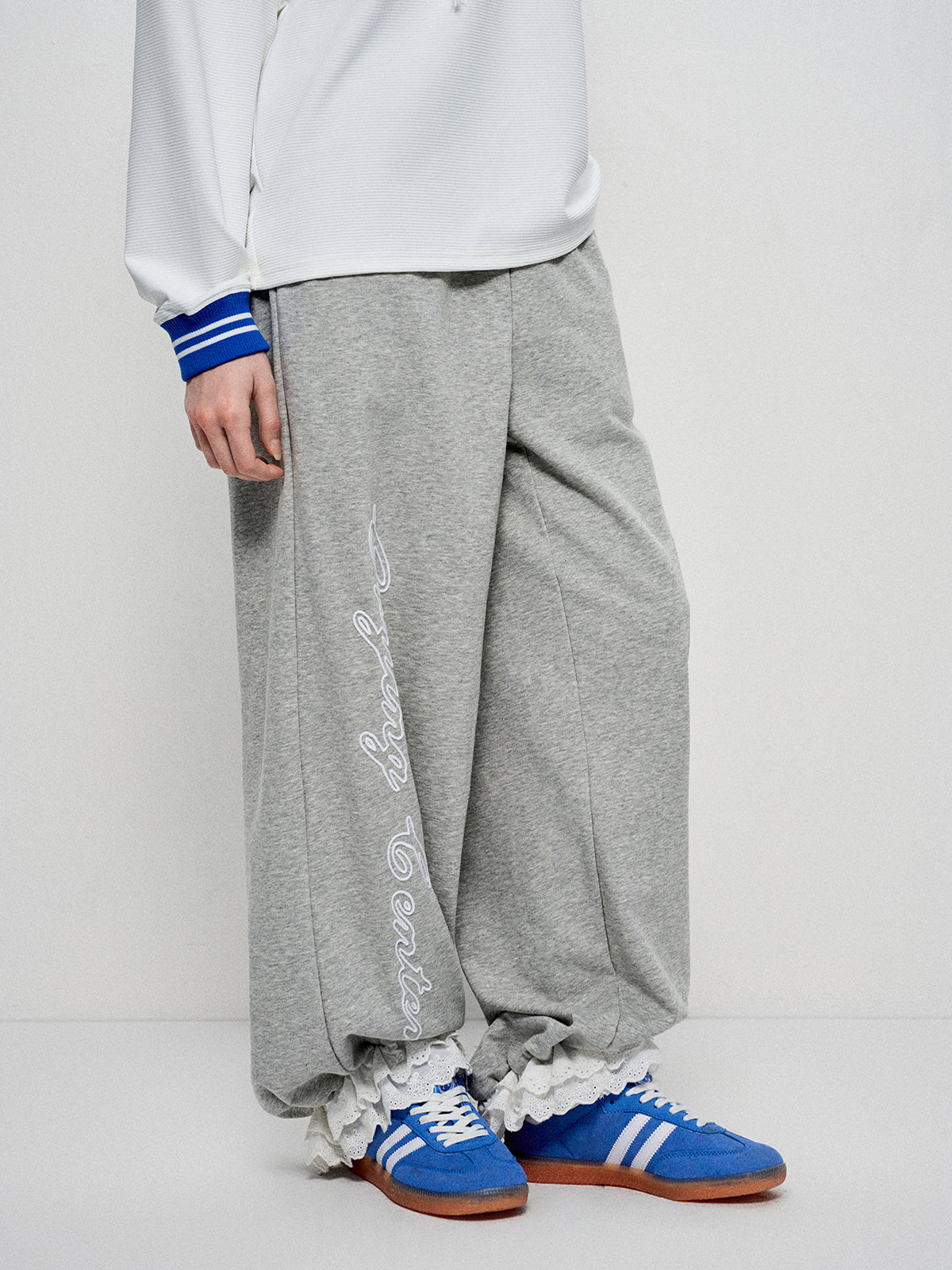 Bed Couture Pants - Light Grey