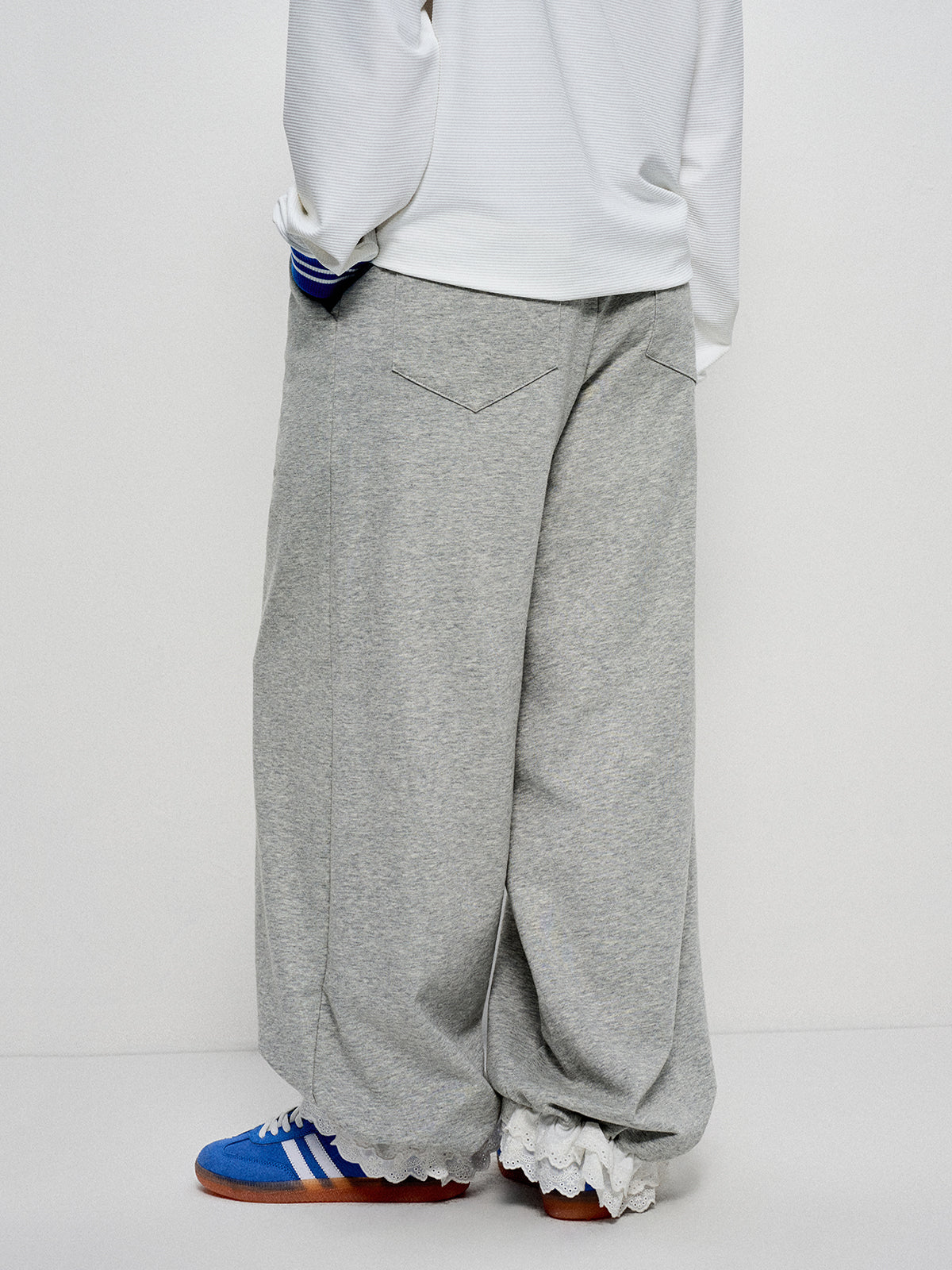 Bed Couture Pants - Light Grey