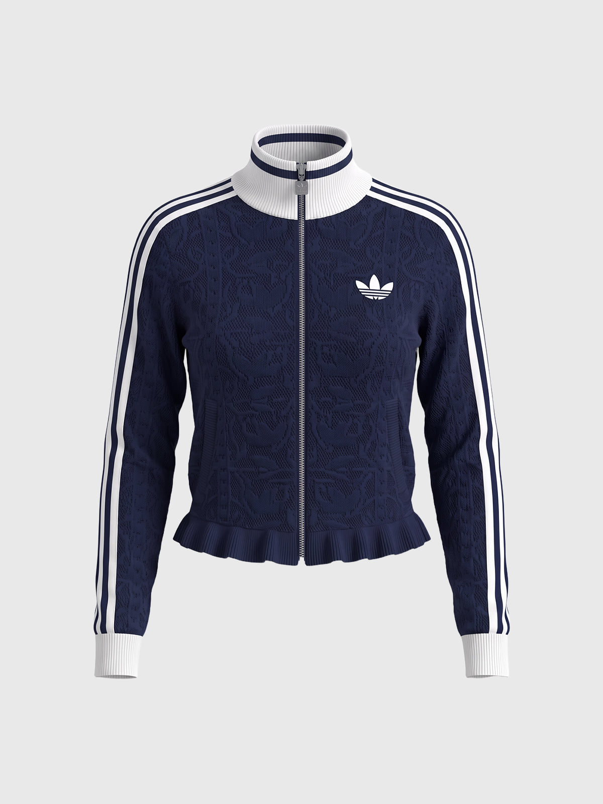 Weekday Outdoor Skimming Striped Track Jacket - Blue
