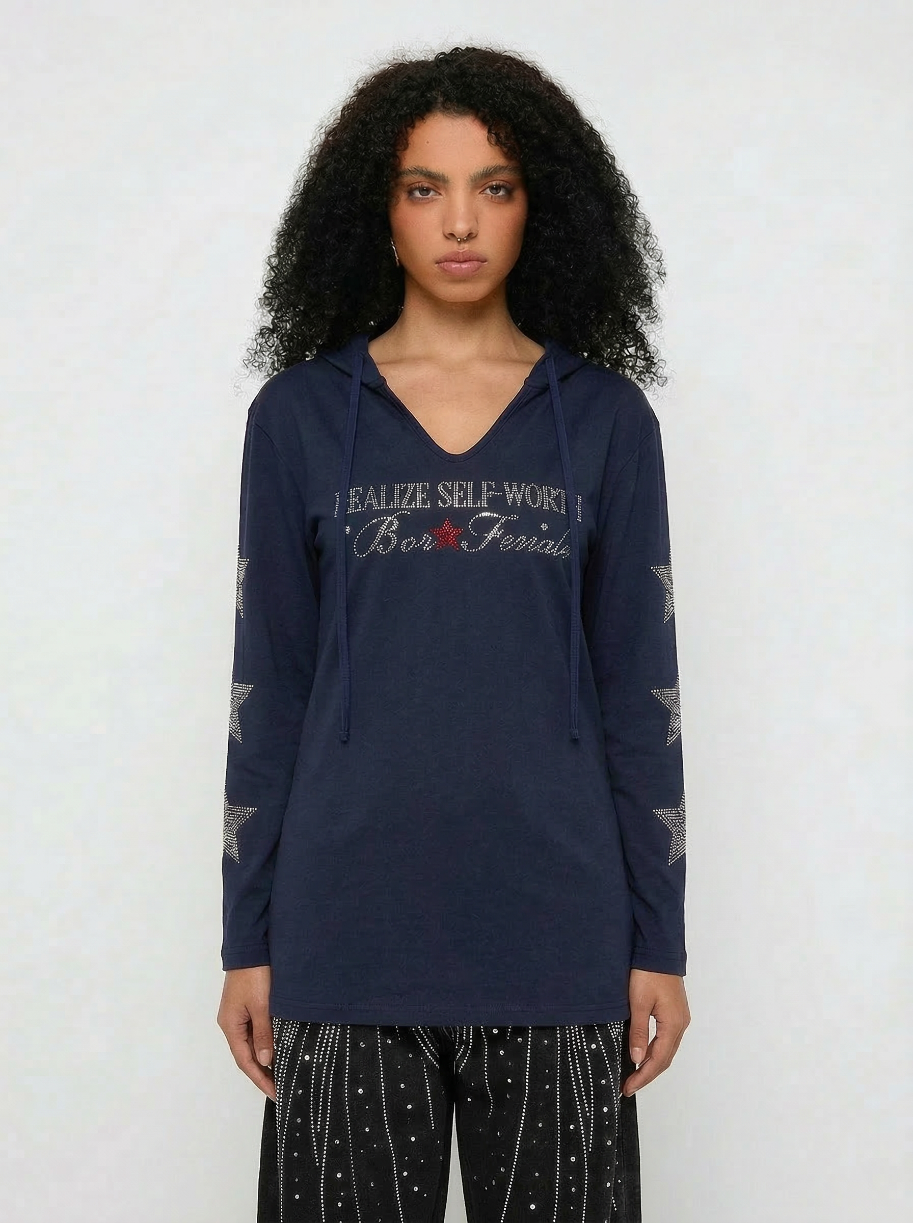 Spark Code Hoodie - Navy Blue
