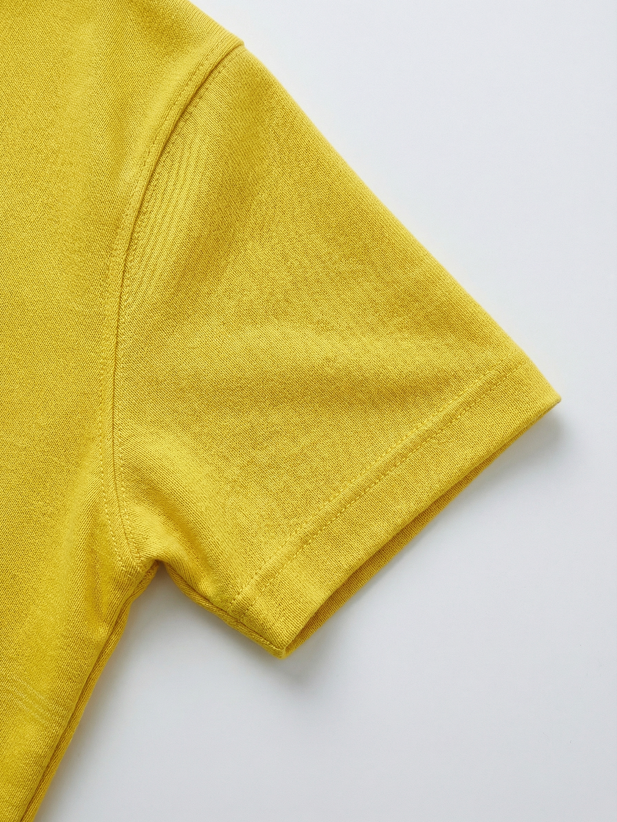 Varsity Jersey Polo - Mustard Yellow