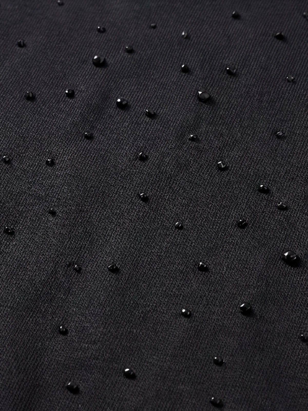 Co-ed Dorm Baggy Rhinestone Studded T-Shirt - Black