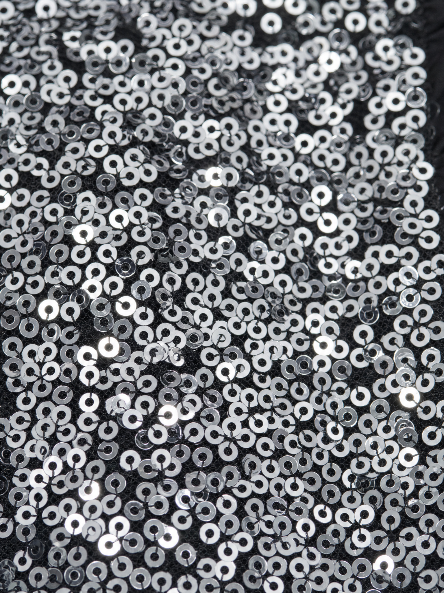 Brick Lane Halter Sequin Top - Black