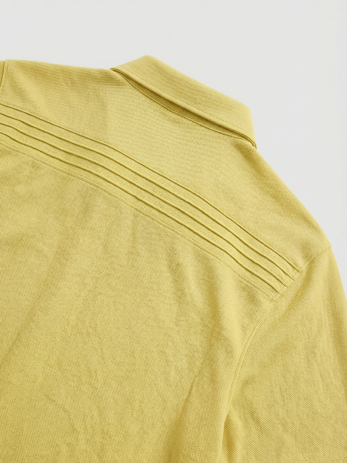 Co-ed Dorm Basic Baggy Boxy Shirt - Yellow