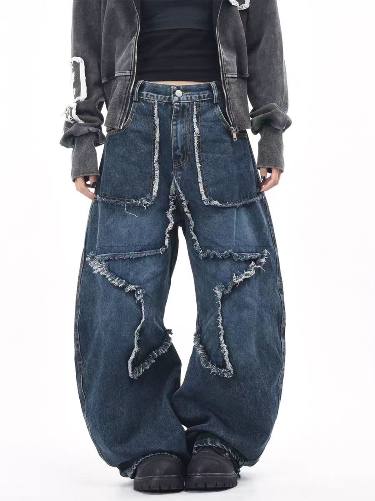 Void Star Jeans – Ink Wash