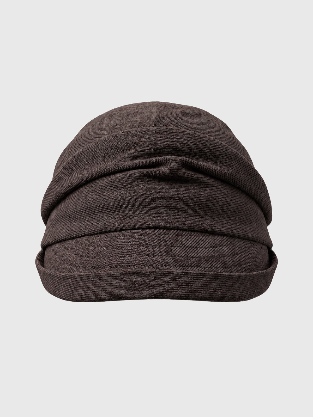 American Club Casual Pleated Beret Cap - Grey