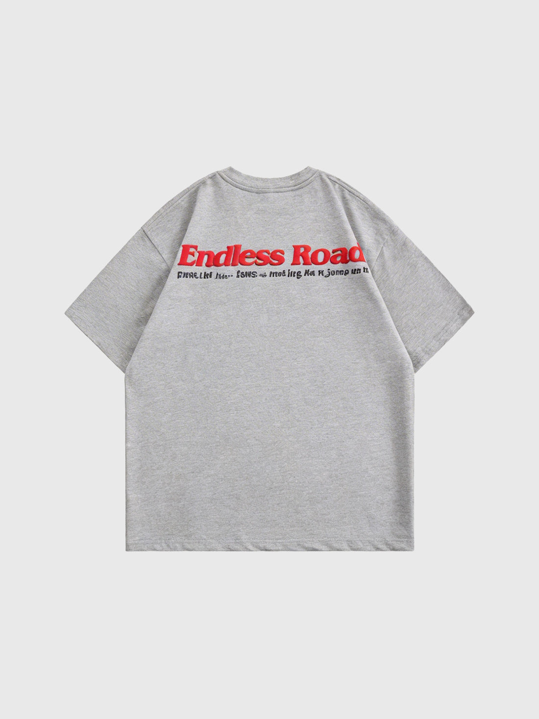 Endless Road Graphic Tee - Heather Grey