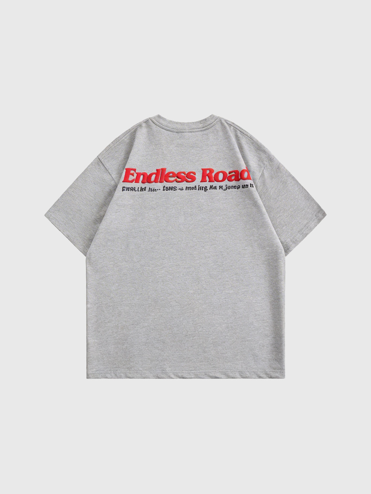 Endless Road Graphic Tee - Heather Grey