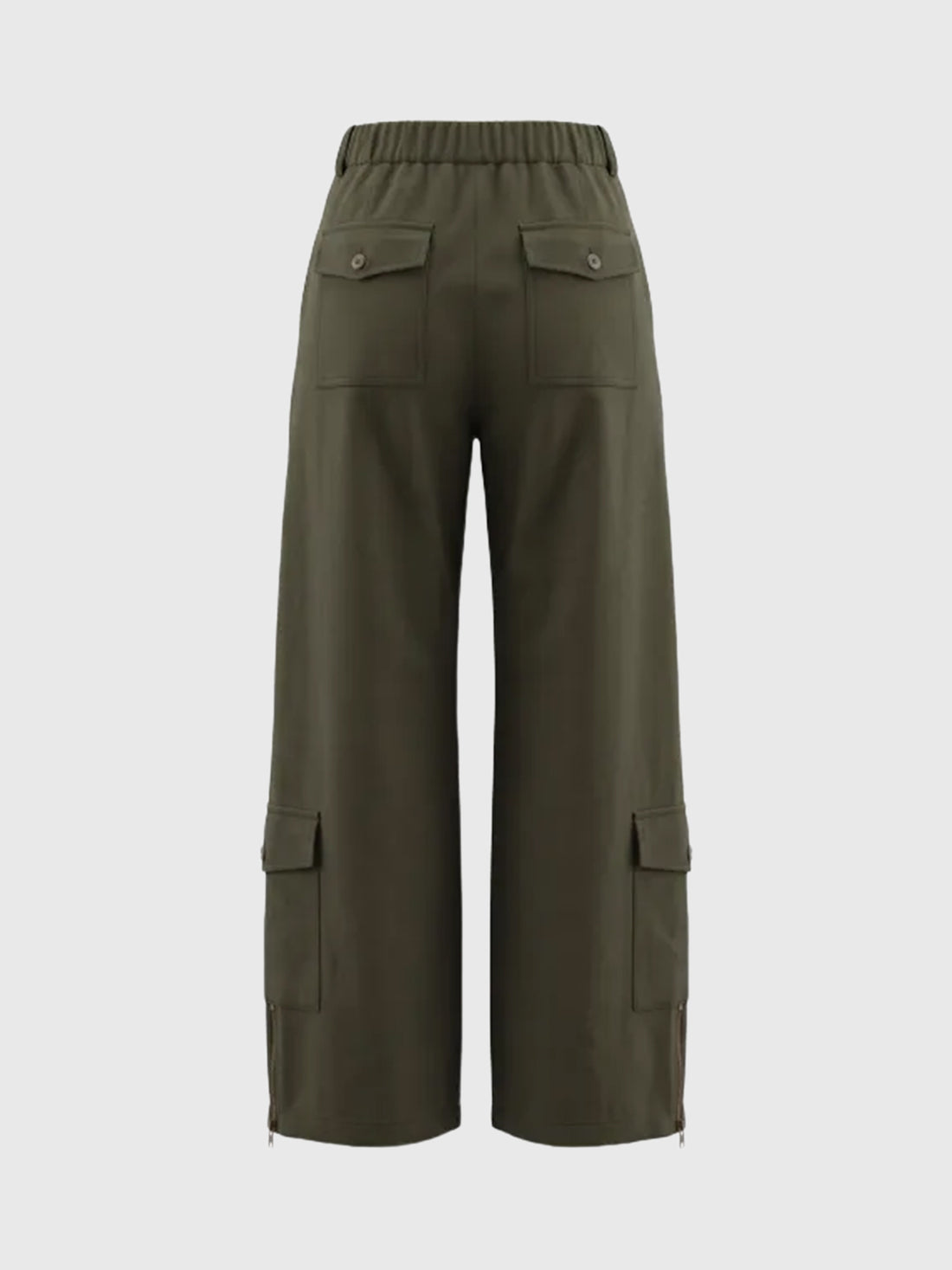 Weekday Outdoor Wide-leg Pleated Casual Maxi Pants - Brown