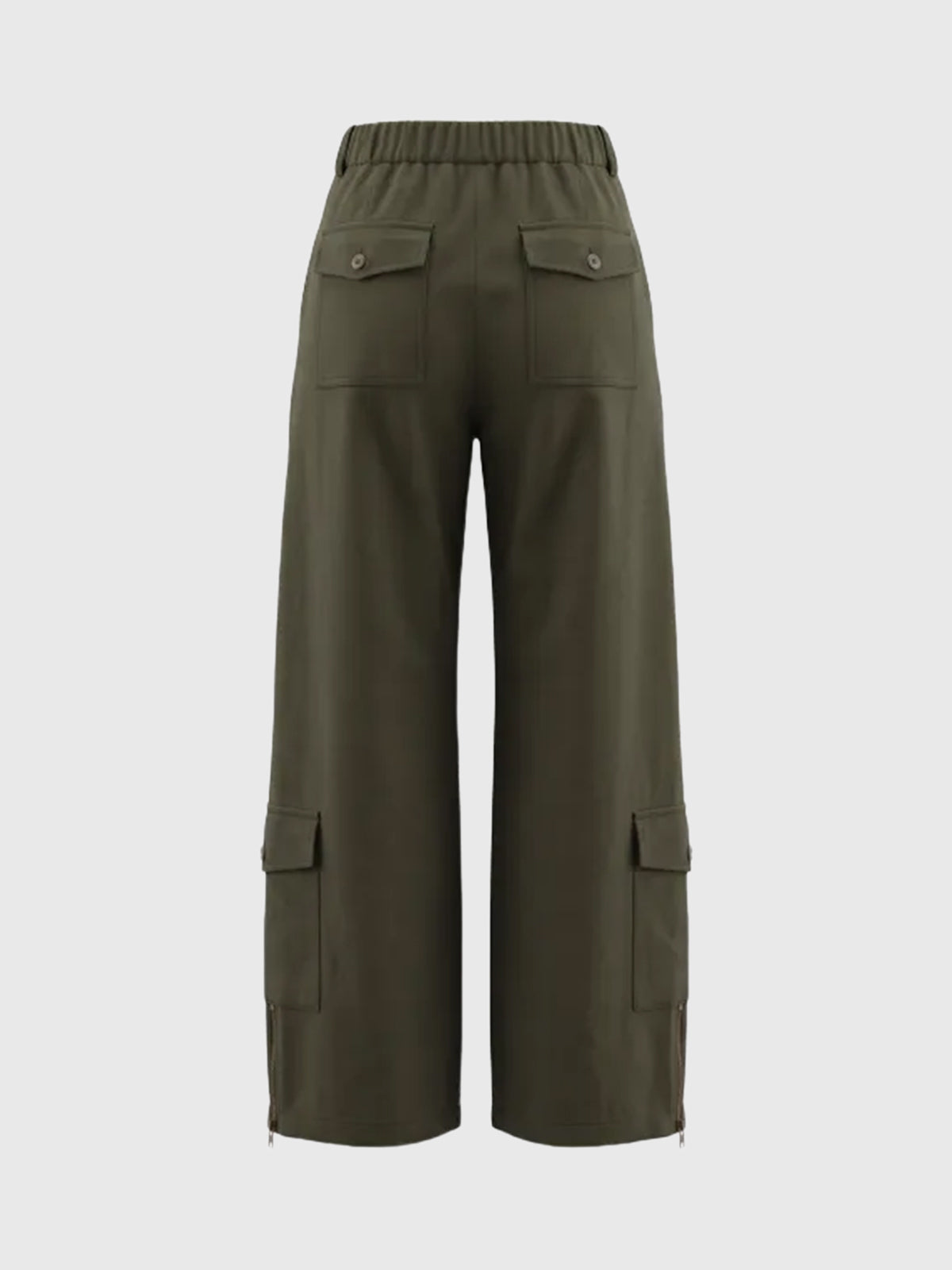 Weekday Outdoor Wide-leg Pleated Casual Maxi Pants - Brown