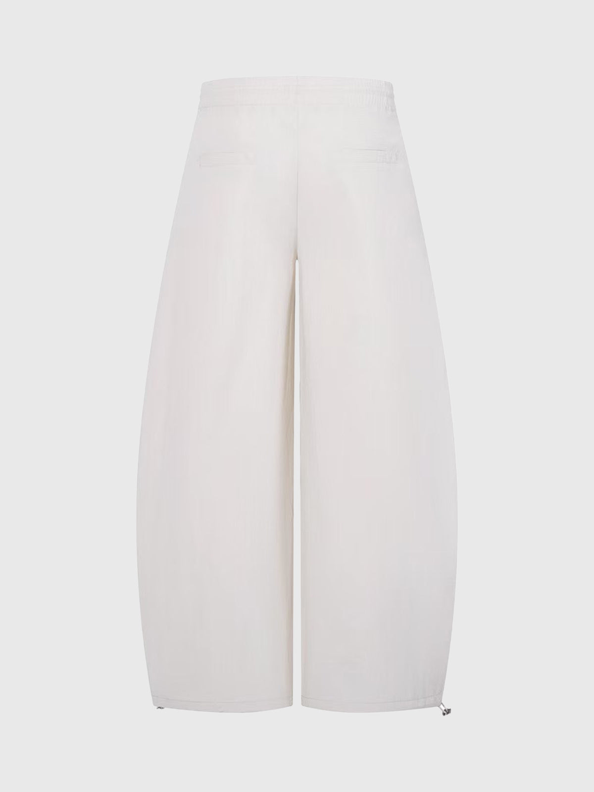 Spin Court Barrel Pants - Cream Red