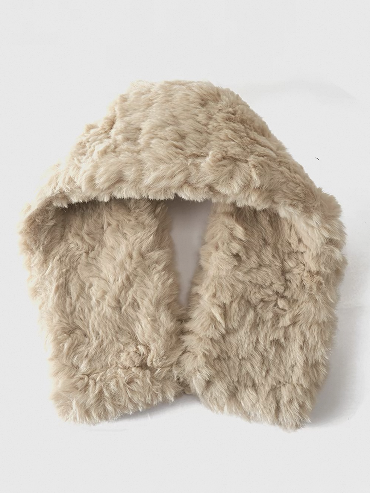 American Club Casual Ribbed Knit Beanie - Brown