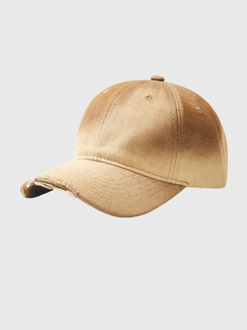 Weekday Outdoor Casual Washed Vintage Baseball Hat - Brown