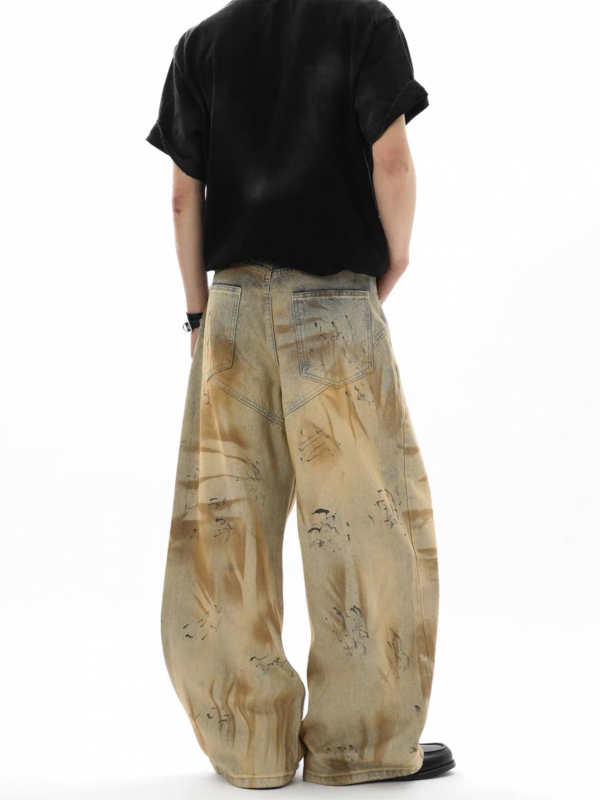 Weekday Outdoor Wide-leg Camouflage Cargo Maxi Pants - Brown