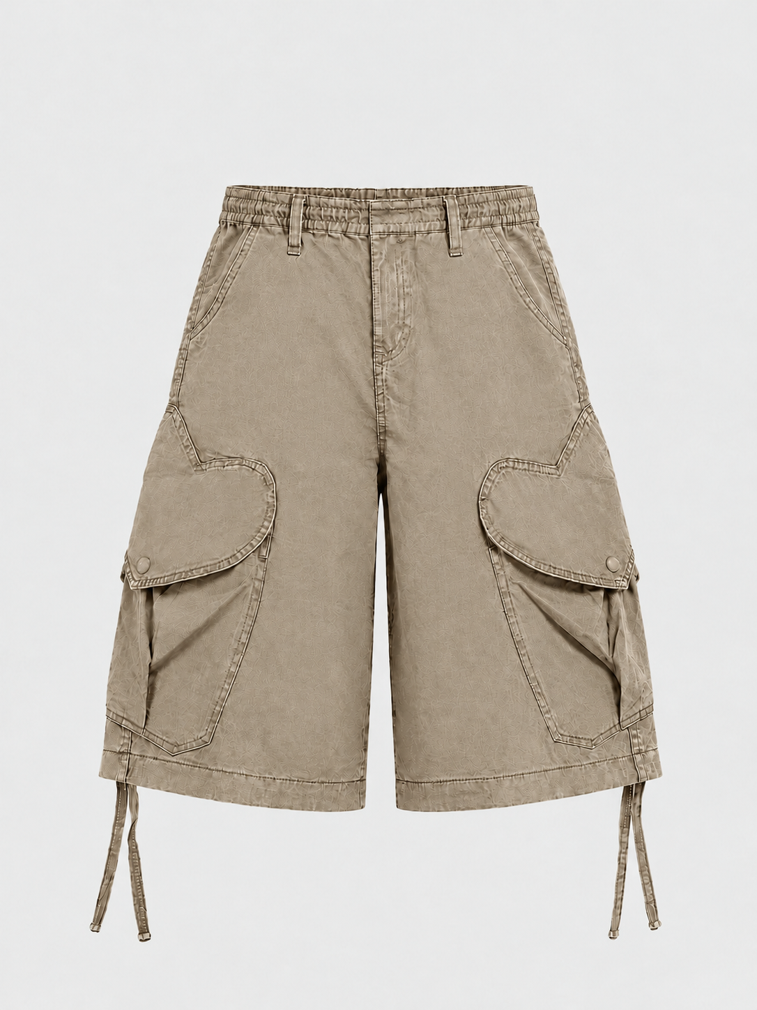 Weekday Outdoor Washed Multi-Pocket Utility Shorts - Grey