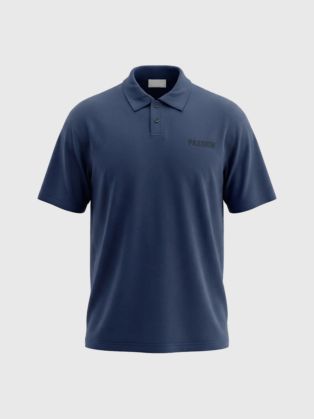 Passion Echo Polo - Slate Blue