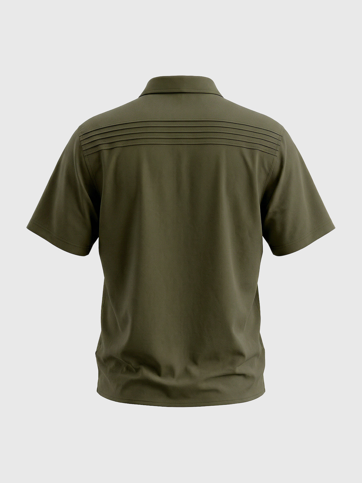 Co-ed Dorm Cargo Boxy Shirt - Olive Moss