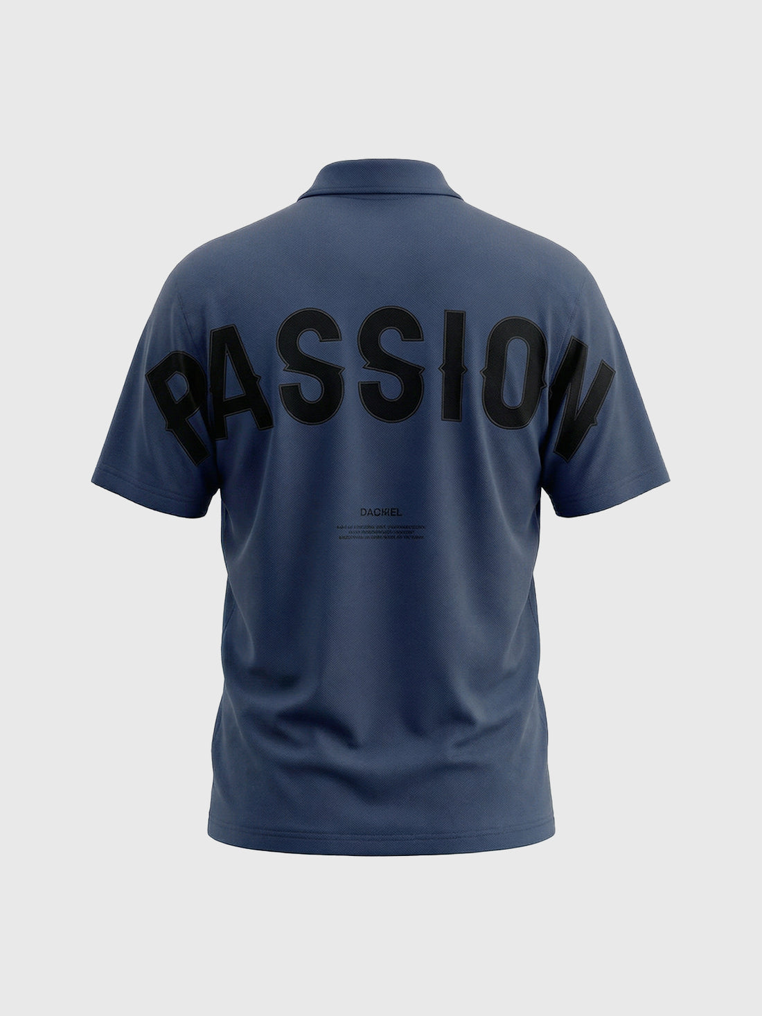 Passion Echo Polo - Slate Blue