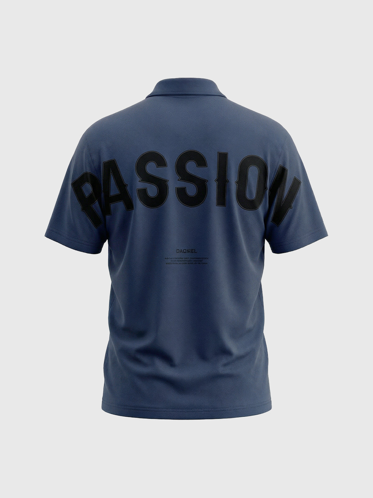 Passion Echo Polo - Slate Blue
