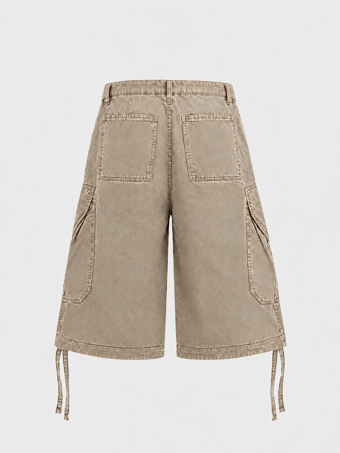 Weekday Outdoor Washed Multi-Pocket Utility Shorts - Grey