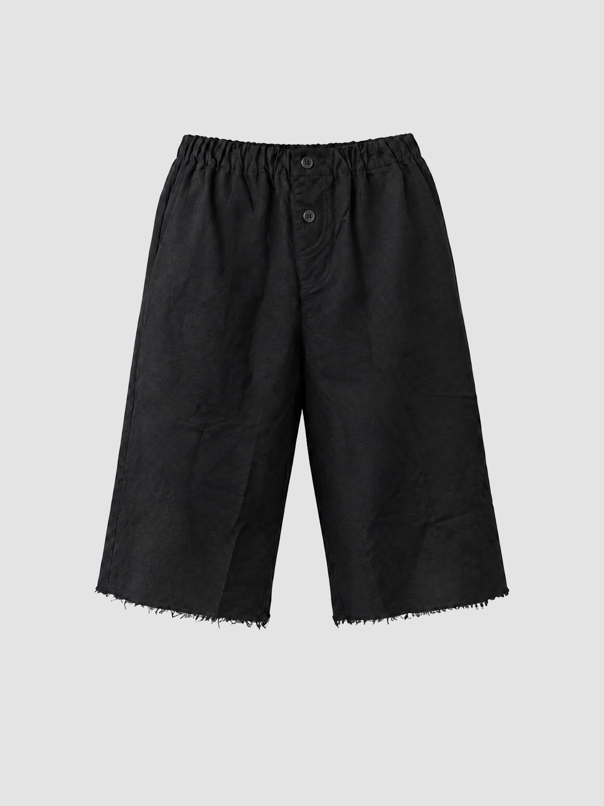Weekday Outdoor Minimalist Drawstring Relaxed Shorts - Black