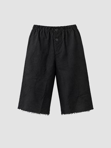 Weekday Outdoor Minimalist Drawstring Relaxed Shorts - Black
