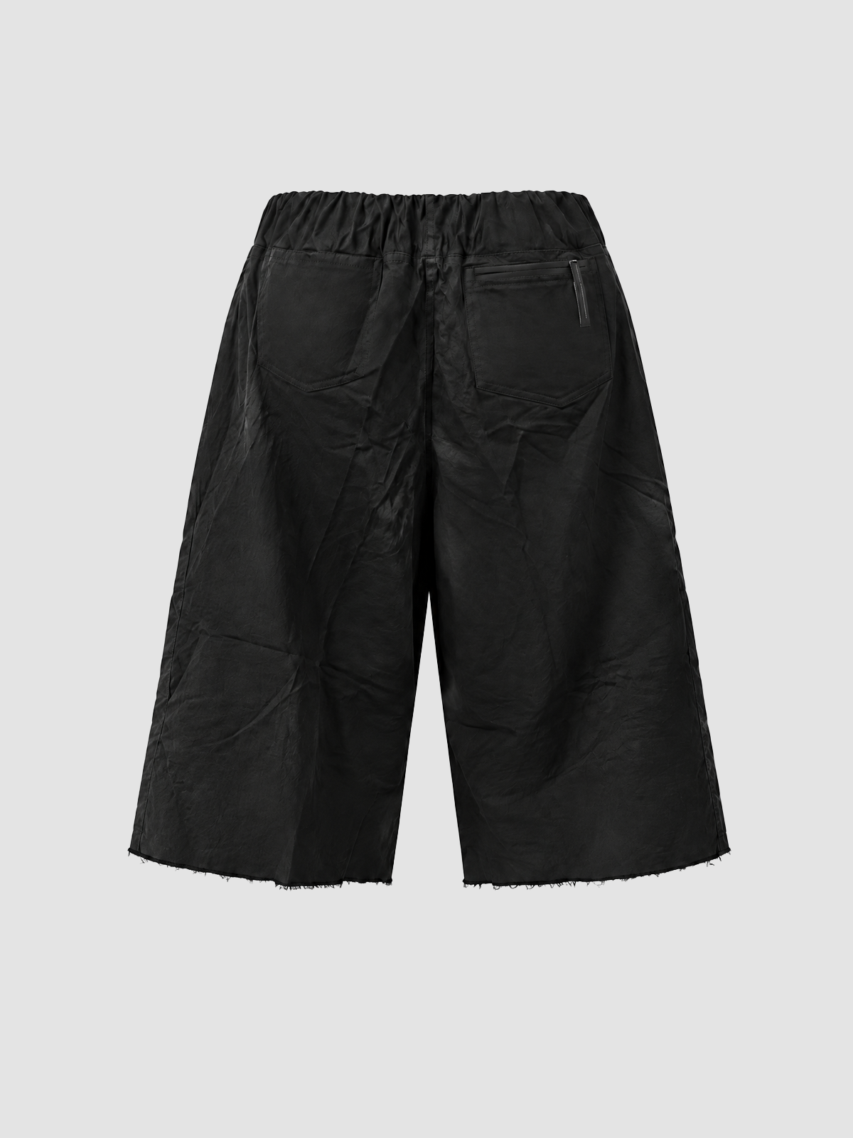 Weekday Outdoor Minimalist Drawstring Relaxed Shorts - Black