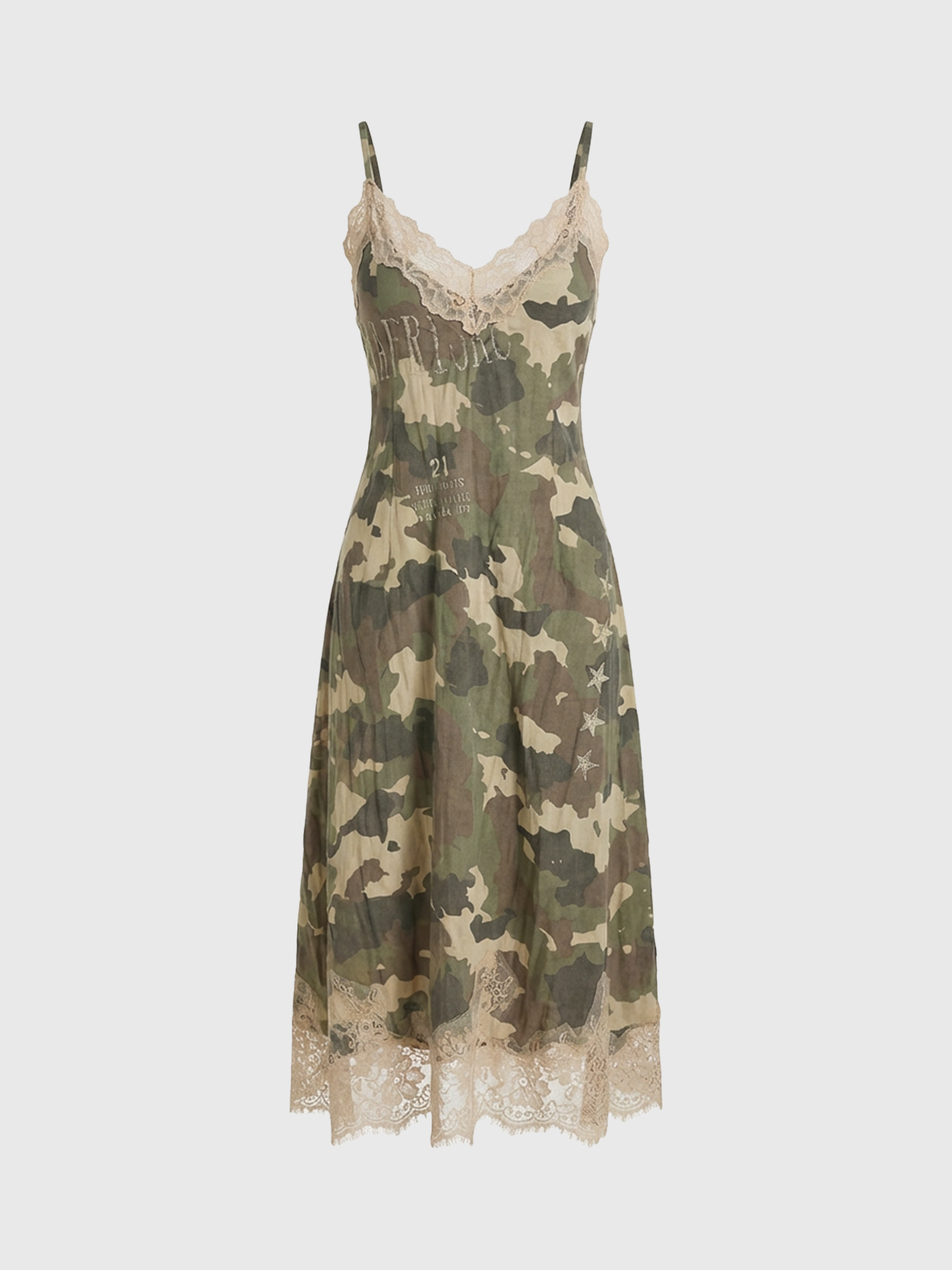 Emotionally Expensive Dress - Army Khaki