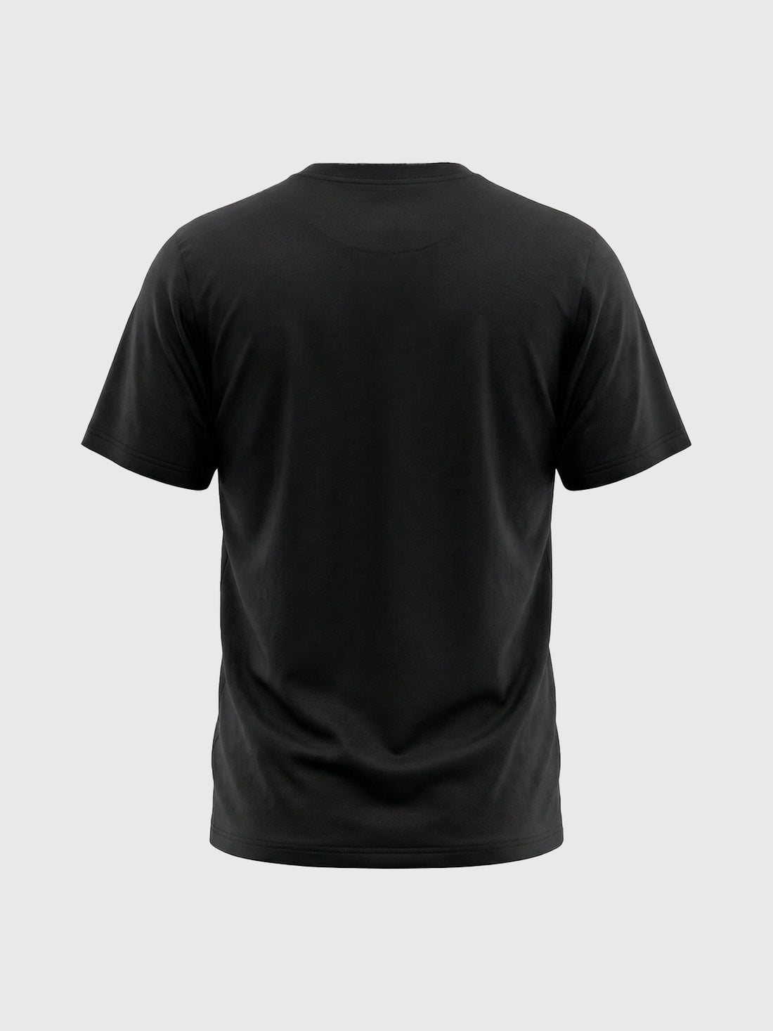 Co-ed Dorm Baggy Print T-Shirt - Black