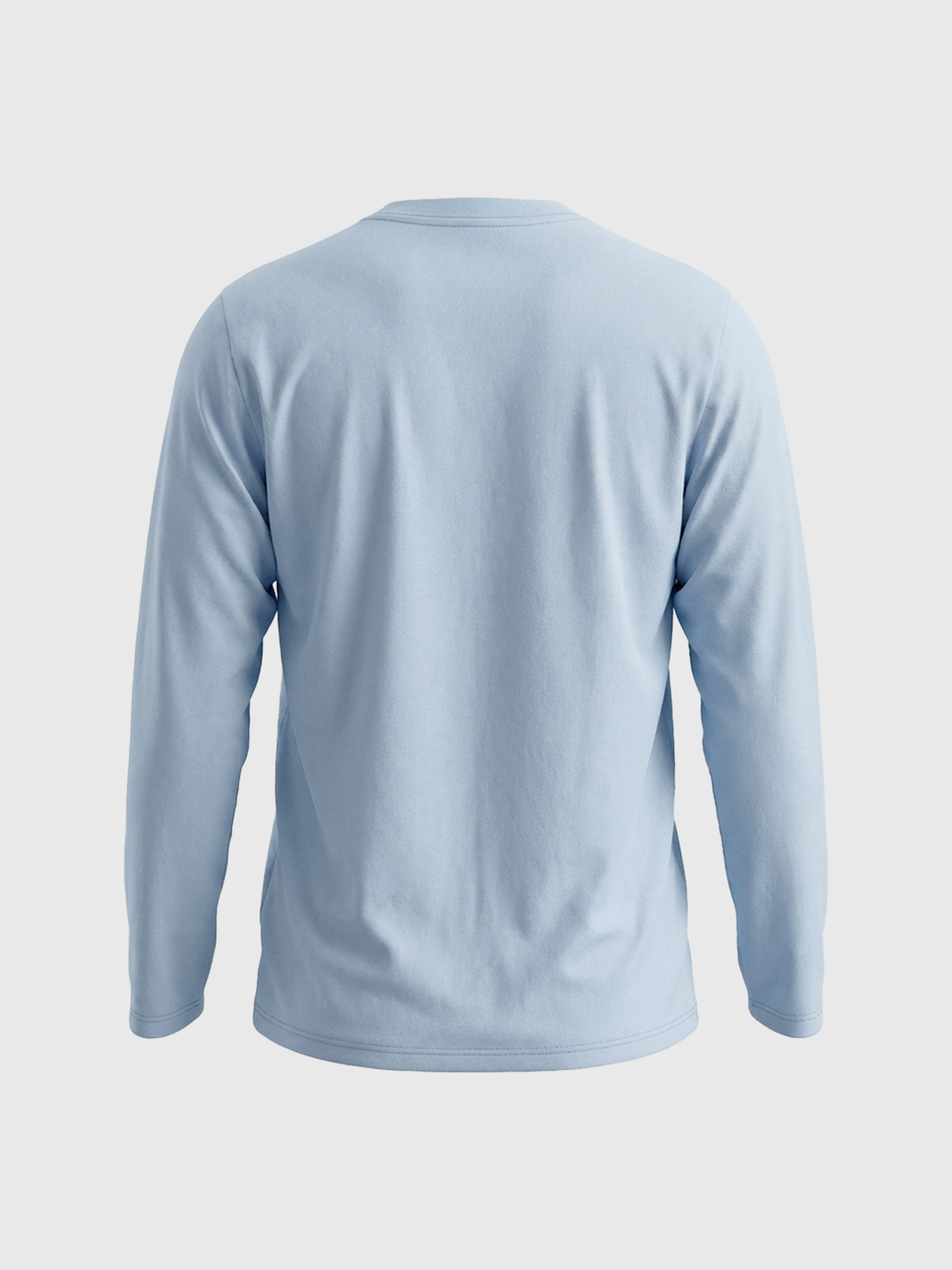 Co-ed Dorm Baggy Vintage Graphic Long Sleeve - Light Blue