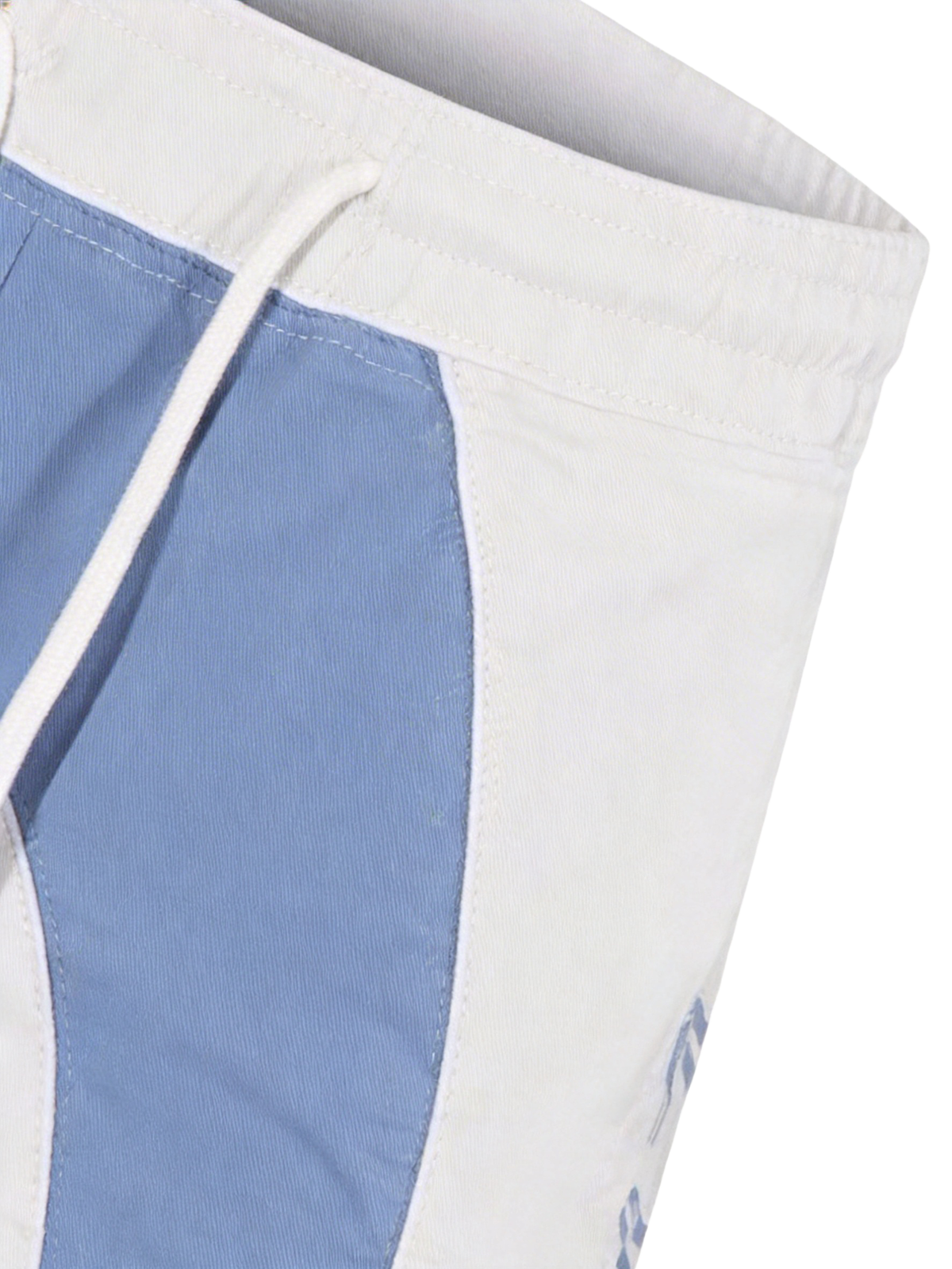 Spin Court Barrel Pants - Blue White