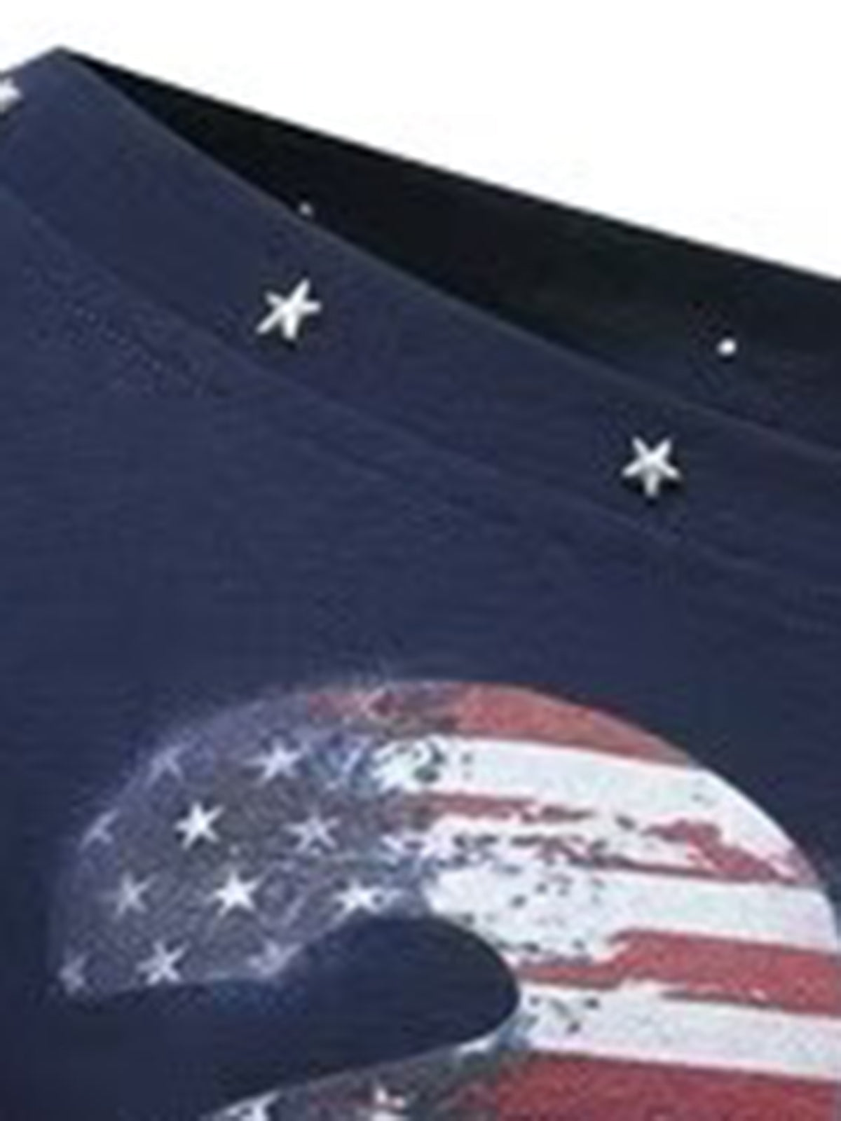 Sideline Wink Sleeve Top - Navy Blue