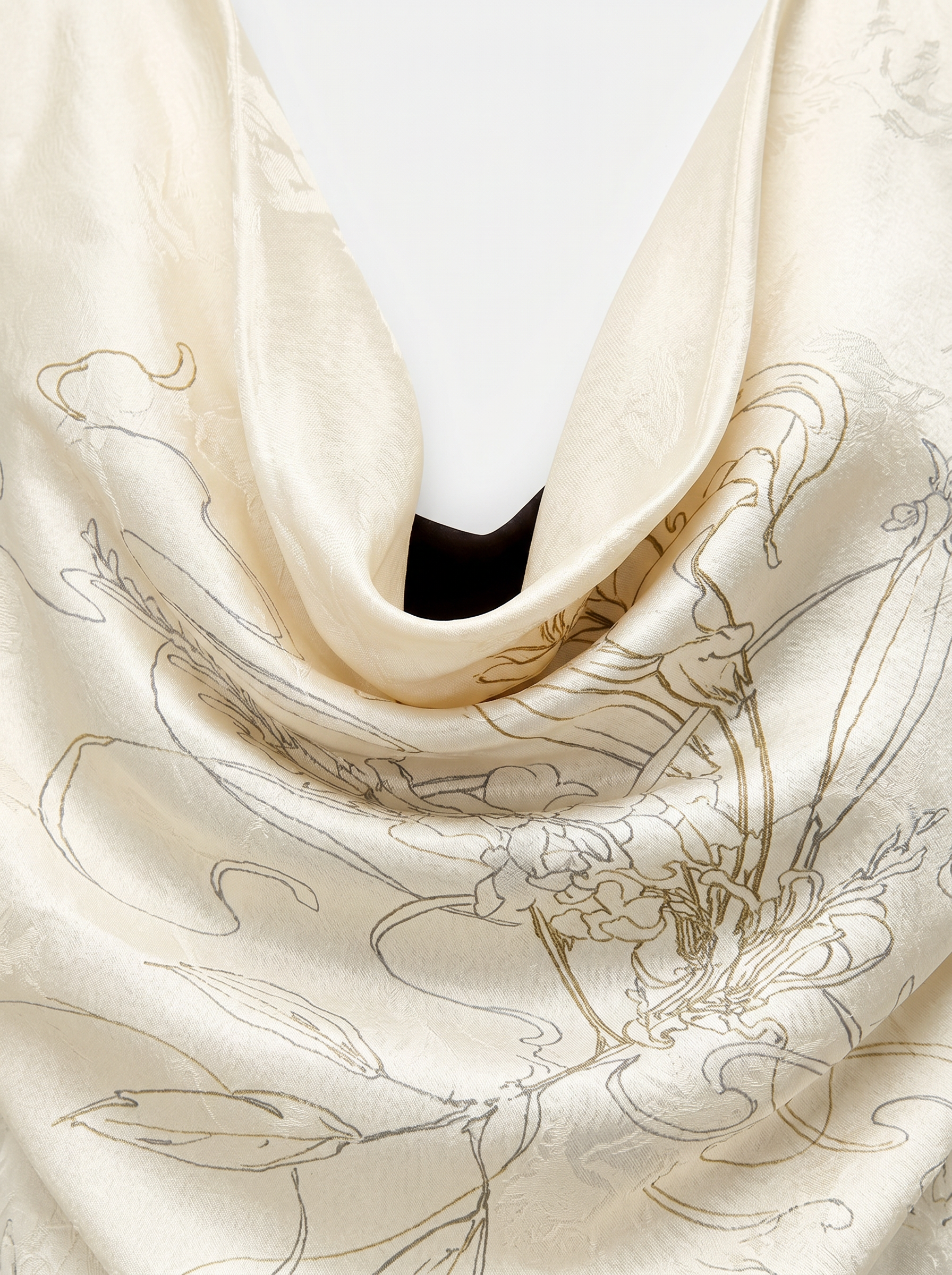 Dolled Office Lace Detailed Slim Fit Tank Top - Cream