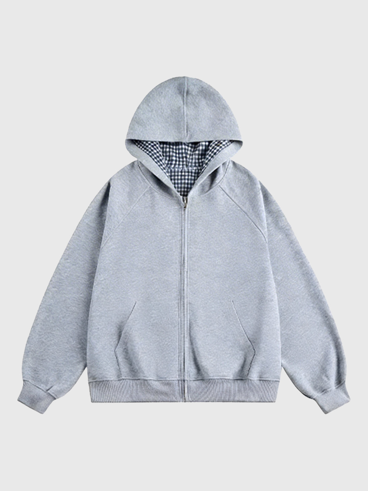Dorm Check Jacket - Fog Blue