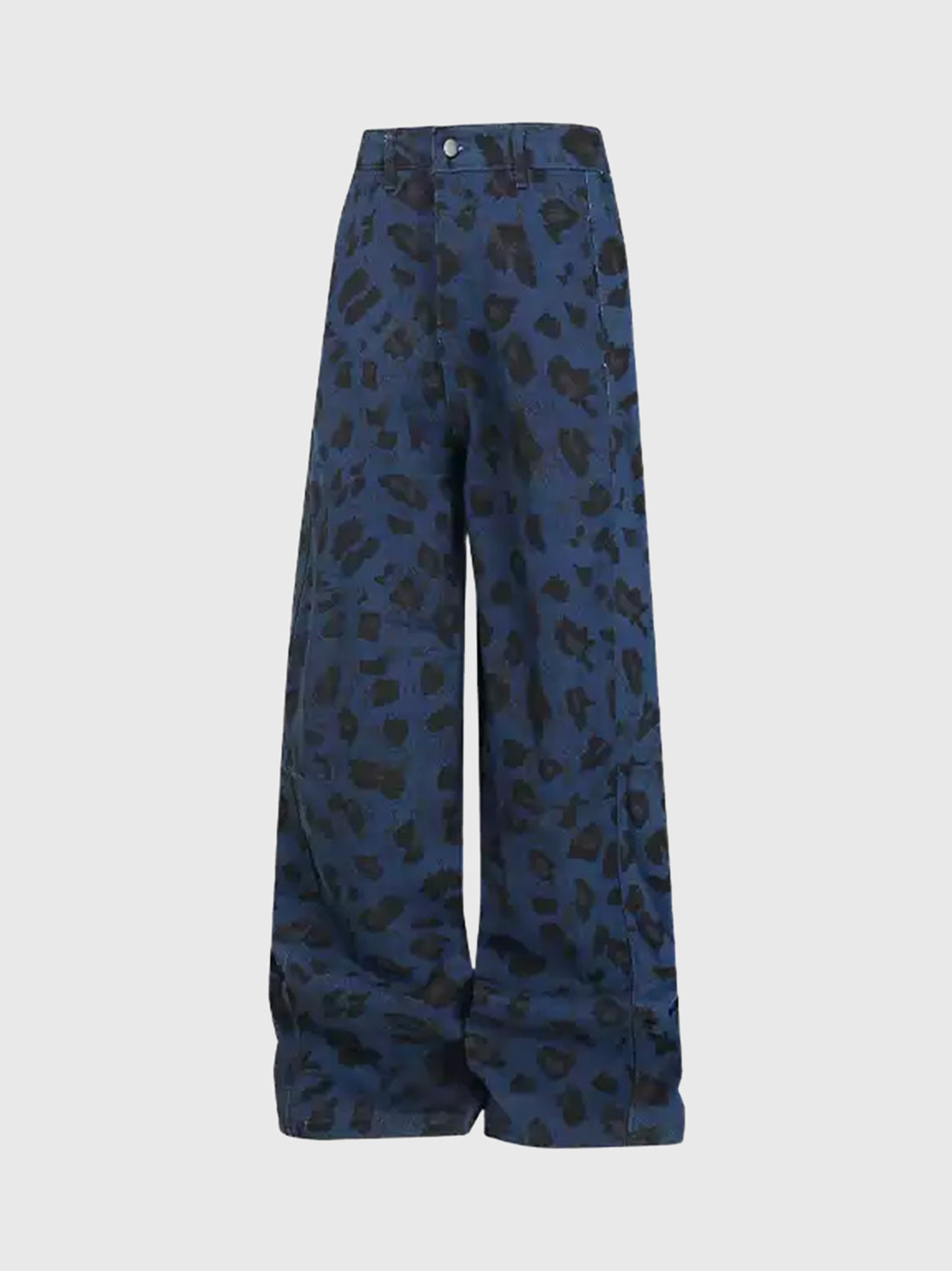 Brick Lane Wide-leg Textured Woven Maxi Pants - Blue