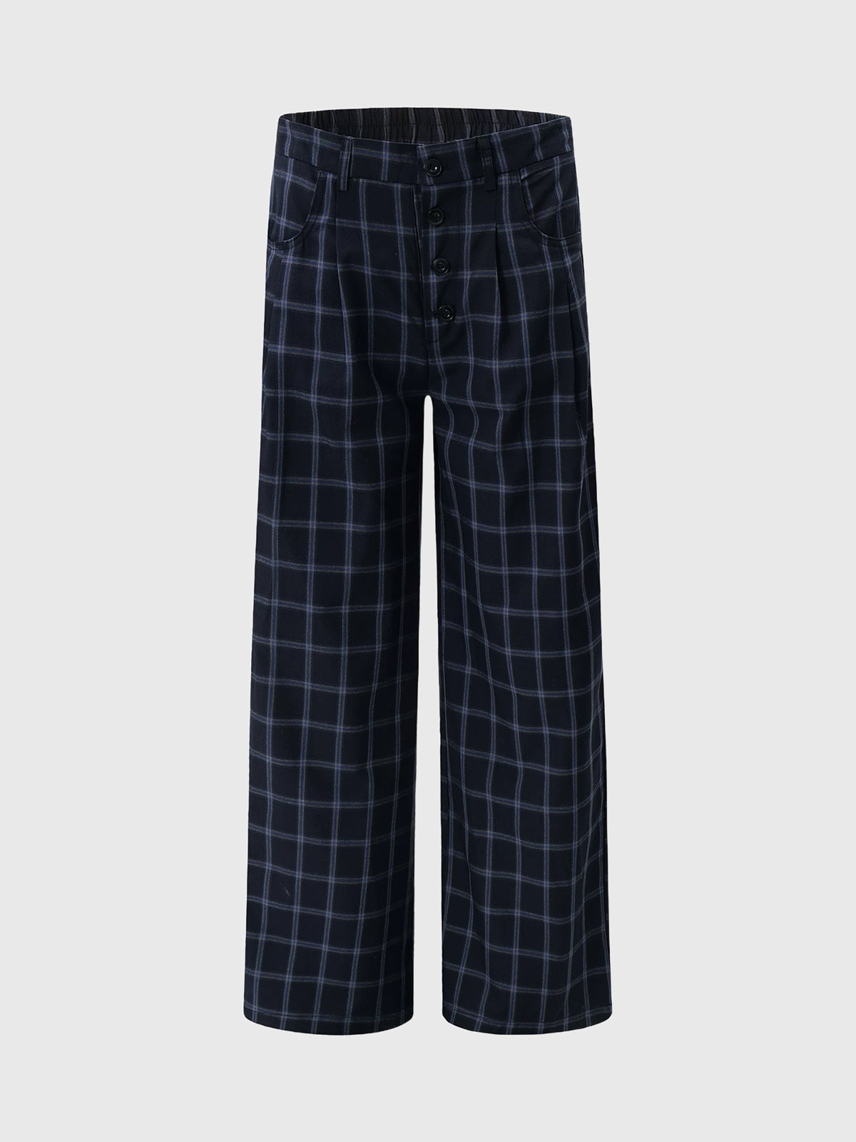 Brick Lane Low-Rise Flared Knit Maxi Pants - Black