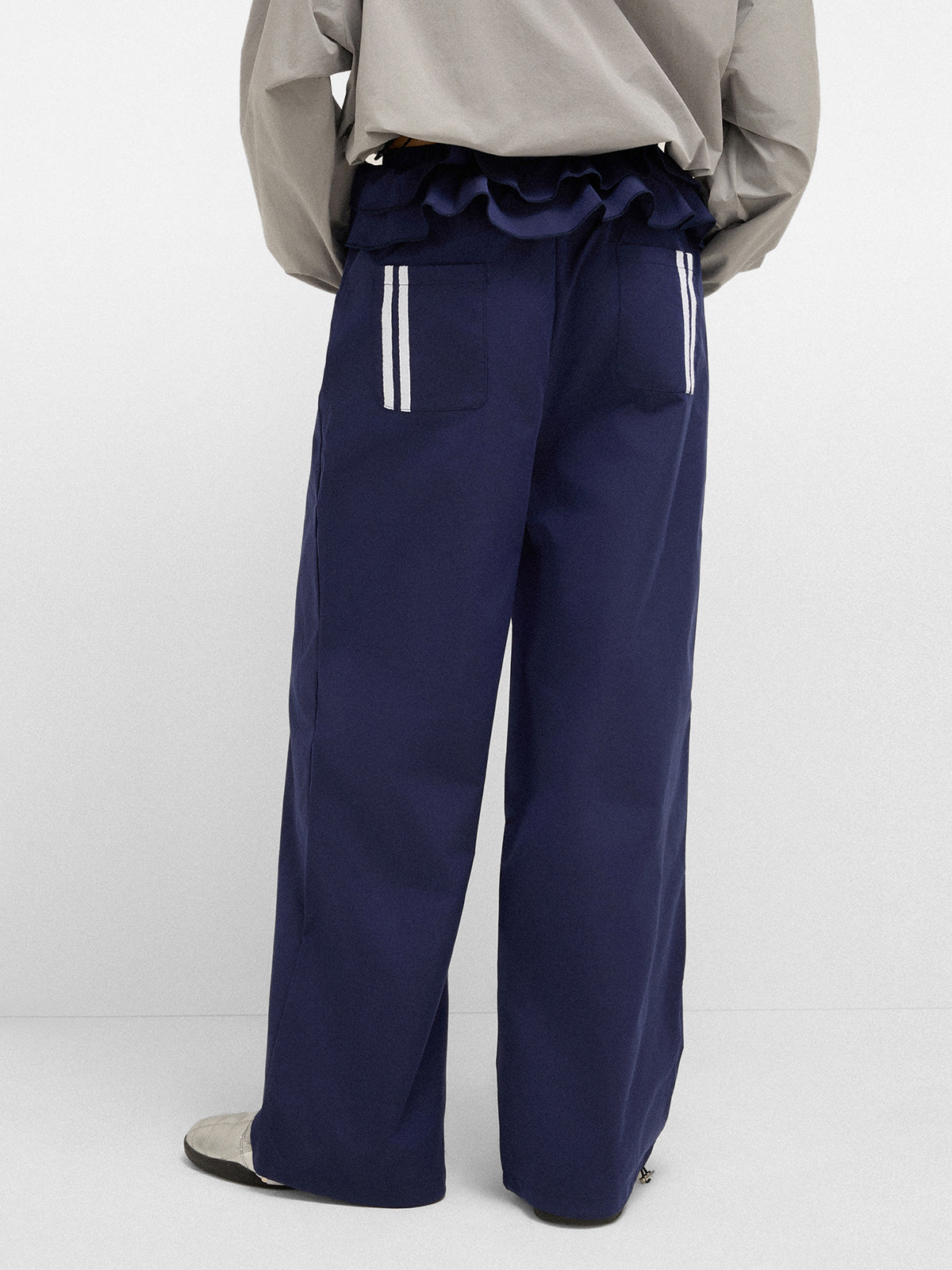 Cherry Line Track Pants – Navy