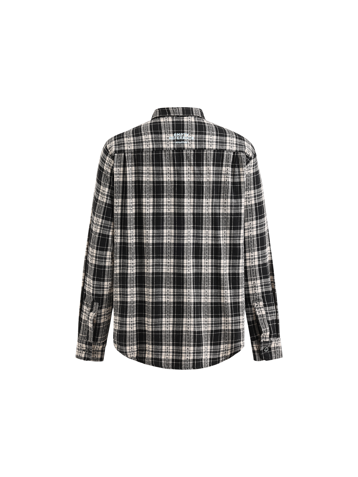 Soft Threat Bow Shirt – Shadow Check