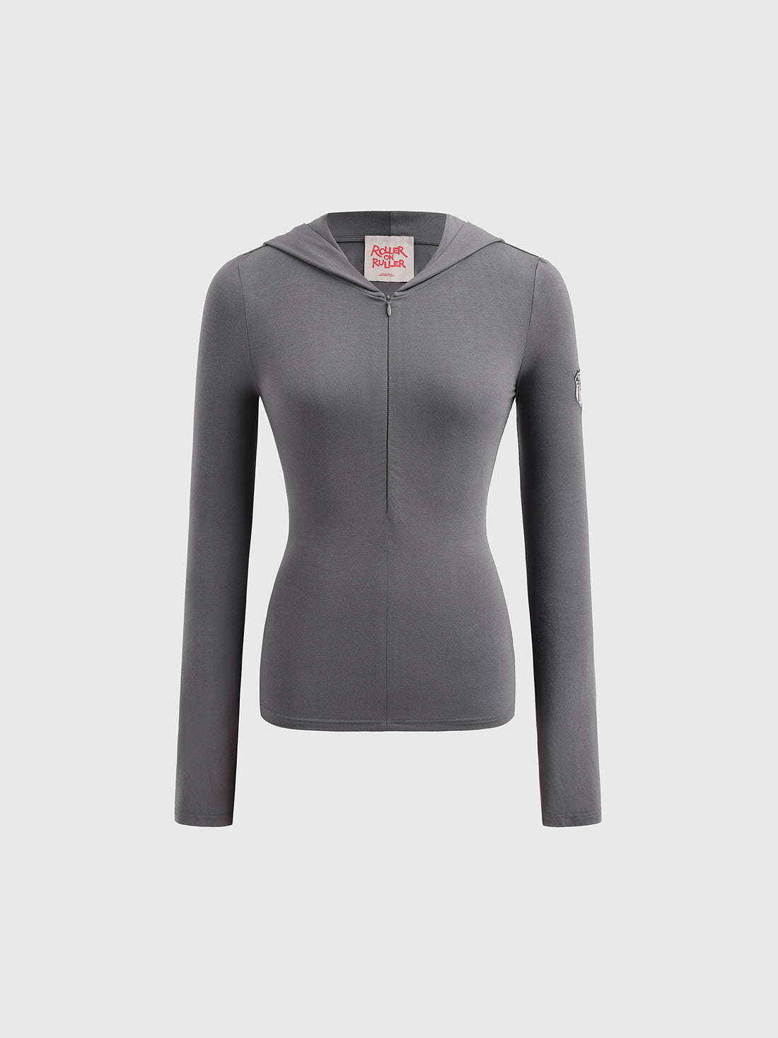 Final Hold Sleeve Top – Smoke Grey