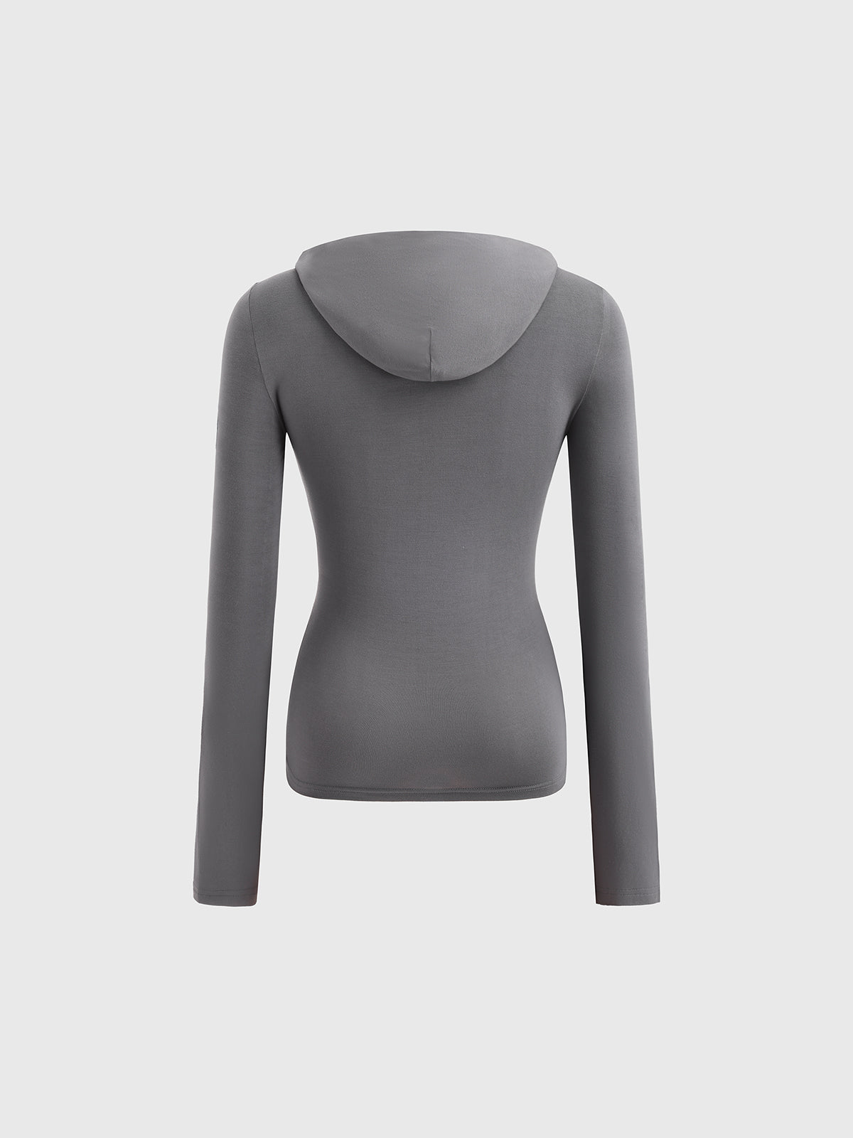 Final Hold Sleeve Top – Smoke Grey