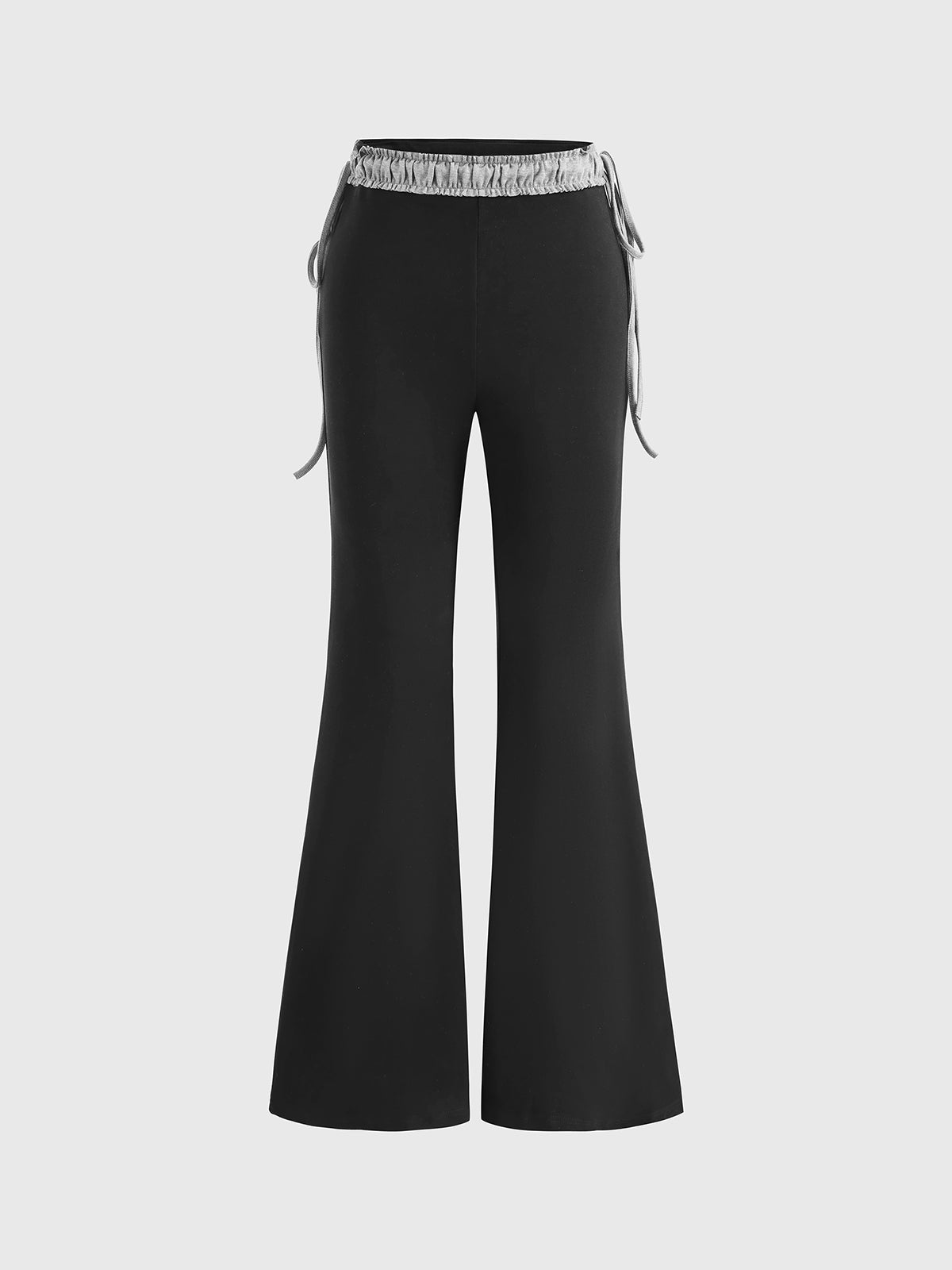 Lunch Break Flared Alibi Yoga Pants – Shadow Black